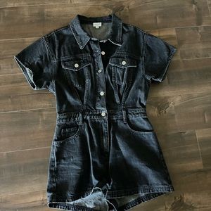 ⚡️ LE LIS COLLECTION DENIM ROMPER ⚡️ size US medium